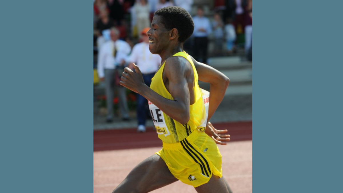L'Ethiopien Haile Gebrselassie en 2009