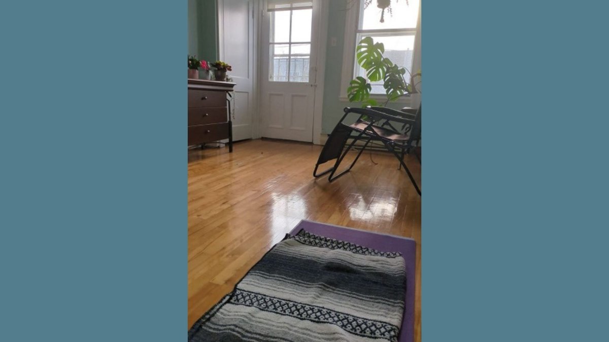 Un coin yoga que je jalouse